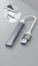 Hub USB 3.0 4 Portas 5Gbps Extensor PC Notebook