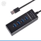 Hub USB 3.0 4 Portas Extensão Cabo Multiplicador USB Alta Velocidade Hub USB 3.0 4 Portas Extensão Cabo Multiplicador USB Alta Velocidade