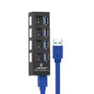 Hub Usb 3.0 4 Portas Portátil Ley-2001
