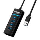 Hub USB 3.0 4 Portas Preto Exbom Modelo UH-30A
