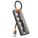 Hub USB 3.0 4 Portas USB + 1 Porta Type-C Knup - KP-HB506