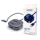 Hub USB 3.0 com Leitor de Cartão SD ou MicroSD 5 Portas UHR33