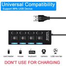 Hub Usb 4 Entradas 2.0 Pendrive Tv Mouse Teclado Adaptador