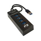 Hub usb 4 portas 3.0 preto jc-hub304 f3