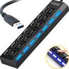 Hub Usb 7 Portas Usb 2.0 Tv Pendrive Mouse Teclado Adaptador