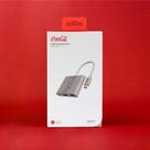 Hub USB-C 3 em 1 - Coca-Cola BRANCO Hub USB-C 3 em 1 - Coca-Cola BRANCO