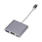 Hub USB-C 4K HDMI Com Carregamento E USB 3.0 Para Macbook, iPad, Huawei, Xiaomi, Samsung S20, HDTV E