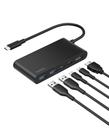 Hub USB-C Belkin de 5 portas com HDMI 4K 60 Hz, 100 W PD e 5 Gbps Hub USB-C Belkin de 5 portas com HDMI 4K 60 Hz, 100 W PD e 5 Gbps