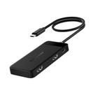 Hub USB-C De 10 Portas Com Estação De Acoplamento, HDMI Duplo 4K, VGA, Adaptador USB 3.0, PD100W E Hub USB-C De 10 Portas Com Estação De Acoplamento, HDMI Duplo 4K, VGA, Adaptador USB 3.0, PD100W E