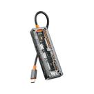 Hub USB-C HDMI 4K Leitor de Cartão SD TF Multifunção Knup KP-HB508