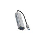 Hub USB C3Tech HU-340GY 4 Portas 3.0 - Preto Hub USB C3Tech HU-340GY 4 Portas 3.0 - Preto