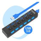 Hub Usb cabo extensor régua Usb 3.0 7 portas High Speed Hd pen drive Pc Lehmox - Envio Rápido