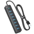 Hub USB iDsonix de 7 portas USB 3.0 de 5 Gbps para PC e laptop Flash Drive