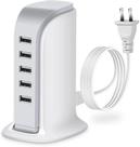 Hub USB JEWUNO Hub USB de dados de 5 portas com cabo para escritório doméstico