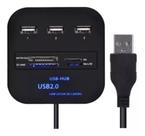 Hub USb Leitor De Cartão 7 Portas Mst 008