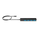 Hub Usb Letron Tipo C - 4 Portas