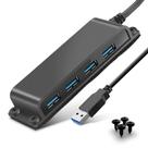 Hub USB Rocketek Mesa portátil USB 3.0 de 4 portas com cabo de 100 cm