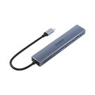 Hub USB Tipo C 3.2 10GBPS Com 4 Portas, Adaptador OTG PD100W SD TF Para Acessórios De Computador Hub USB Tipo C 3.2 10GBPS Com 4 Portas, Adaptador OTG PD100W SD TF Para Acessórios De Computador
