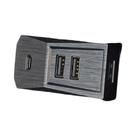 Hub USB Tipo-C Para Tesla Model Y E Model 3, Divisor Digital Para Porta-Luvas, Estação De Hub USB Tipo-C Para Tesla Model Y E Model 3, Divisor Digital Para Porta-Luvas, Estação De