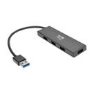Hub USB Tripp Lite U360-004-SLIM USB 3.0 portátil de 4 portas