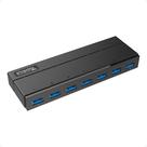 Hub USB USB USB 3.0 conectável de 7 portas com adaptador de alimentação de 36 W
