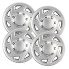 Hubcaps Hubcaps.com Qualidade Premium 16 Prata para Ford Van
