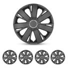 Hubcaps I1MOTOR R14 universais para rodas de ferro, 14", pacote com 4
