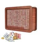 Hucha de Madera con Contador Reto de Ahorro 10,000