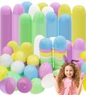 Huevos de Pascua Plásticos Rellenables Paquete de 100 Colores Pastel 5.7 cm