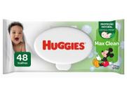 Huggies Max Clean Lenços Umedecidos 48 Un