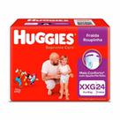 Huggies supreme care fralda roupinha tamanho extra extra grande mega 24 unidades