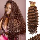 Human Braiding Hair TOIJOI 12A Deep Water Wave 120g 18in