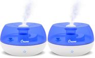 Humidificador Ultrasónico de Niebla Fría Crane 0.8L Sin Filtro Paquete de 2