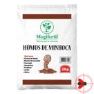 Humus de Minhoca Adubo Orgânico Emb. 2KG