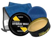 Hybrid Wax Carnauba 240ml + Toalha Microfibra 650GSM