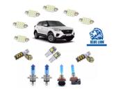 Hyundai Creta Kit Lâmpada Super Branca + Led Techone