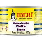 Ibere Massa Plastica Branca 400 Grs - Kit C/12 Pc