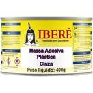 Ibere Massa Plastica Cinza 400 Grs - Kit C/12 Pc