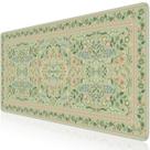 iCasso Tapete Grande para Escritorio 90x40 cm Antideslizante Verde Claro