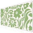 iCasso XXL Alfombrilla de Escritorio 90x40 cm Antideslizante para Mouse Verde