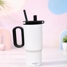 ICE GO Copo Termico 750ml Com Alça Canudo e Infusor de Chá Parede Dupla 12 Horas