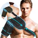 Ice Pack Wrap REVIX XL Costure Ombro 3D para manguito rotador