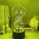 Identidades de mudança de cor LED 3D com luz noturna Emilys Dyers Identidades de mudança de cor LED 3D com luz noturna Emilys Dyers