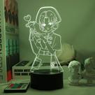 Identidades de mudança de cor LED 3D com luz noturna Emilys Dyers Identidades de mudança de cor LED 3D com luz noturna Emilys Dyers