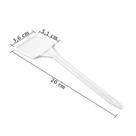 Identificador de Plantas Placa 6x4cm Estaca 20cm 50 Unidades Nutriplast
