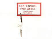 Identificador para Buffet - Jacaré Duplo