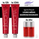 Igora Royal LOURO MÉDIO MARROM DOURADO