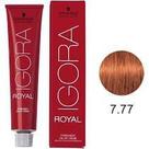 Igora Royal Tintura Louro Médio Cobre Extra 7-77