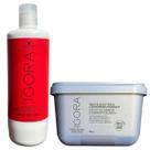 Igora Vario Blonde Super Plus Developer Ox Pó Descolorante Emulsão Peróxido Luxez Mechas Reflexos Iluminada Clarear 8ton