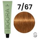 Igora Zero Amm 7/67 Louro Médio Marrom Cobre 60 ml